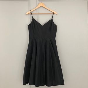 Halston Heritage Memory Taffeta Cutout Dress NWOT